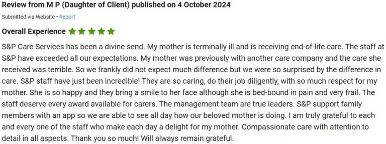Review 2 from client